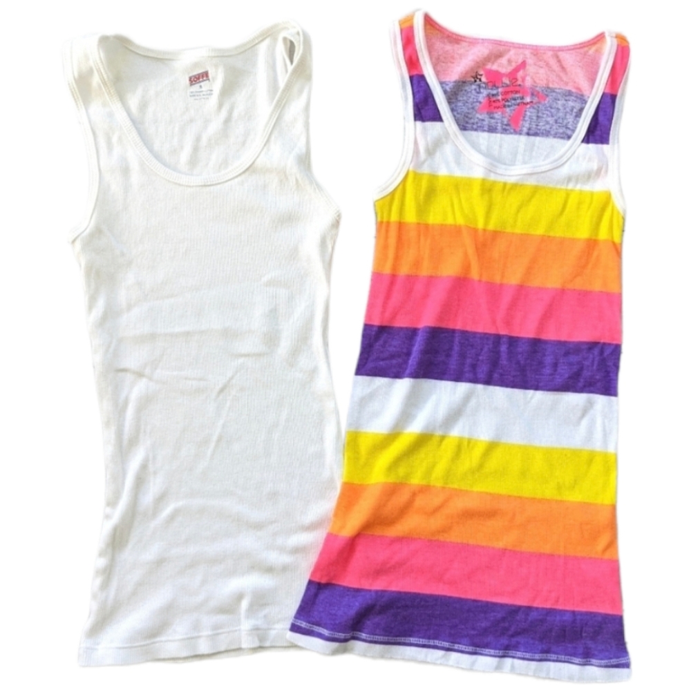 Soffe & Nollie (Pacsun) Racerback Tank Tops Bundle Size S 🌈